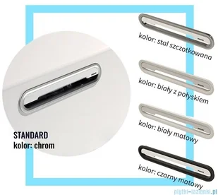 Riho Modesty wanna wolnostojąca z hydromasażem Sparkle Mood 170x76cm BD09005S1WI1144 - Wanny - miniaturka - grafika 6