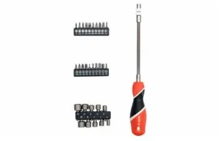 YATO wkrętak elastyczny z wymiennymi bitami YT-25972 - Śrubokręty - miniaturka - grafika 2