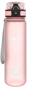 Shakery i bidony sportowe - Coolgear Ion8 Szczelna, wąska butelka wody, bez BPA, różowa (matowy kwarc różany), 500 ml / 18oz I8500FROS - miniaturka - grafika 1
