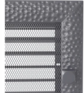 Parkanex kominkowa Venus grafitowa żaluzja 22x22 - Kratki wentylacyjne - miniaturka - grafika 2