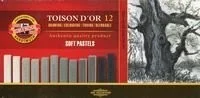 Koh-I-Noor toison D'Or 8584 kredki pastelowe miękka Artist (24 sztuk) 8584024001KS - Artykuły biurowe - miniaturka - grafika 3