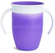 Kubki dla dzieci - Munchkin kubek 360 z uchwytami fioletowy 051621 - miniaturka - grafika 1