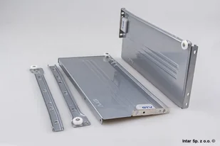 GTV Szuflada METALBOX, MP-150400-80, H-150 mm, L-400 mm, Srebrny, PRESTIGE, 281142 - Zawiasy, okucia i inne akcesoria - miniaturka - grafika 2
