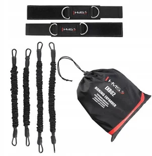 HMS Guma Do Treningu Pracy Nóg Boks Cztery Gumy - Gumy, taśmy, ekspandery - miniaturka - grafika 10