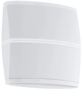 Eglo Ścienna LAMPA zewnętrzna PERAFITA 96006 elewacyjna OPRAWA kwadratowa LED 12W ogrodowy KINKIET outdoor IP44 biały 96006 - Lampy ogrodowe - miniaturka - grafika 4