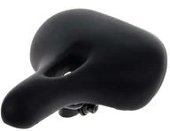 Siodełka rowerowe i akcesoria - Selle Mio Siodło City Mio SM-1125 H.B czarne z otworem 320154 - miniaturka - grafika 1