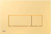 Stelaże i zestawy podtynkowe do WC - Alcaplast Przycisk złoty połysk Thin M575 M575 - miniaturka - grafika 1