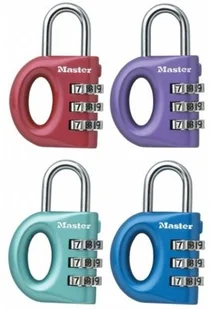 MASTER LOCK MASTER LOCK Kłódka 633EURD TRAVEL 3ZM088] - Akcesoria i części AGD - miniaturka - grafika 2