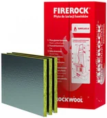 Wełny mineralne - Rockwool Wełna skalna w płytach Firerock 2,5 cm,(0,038 lambda) op.4,8 m2 - miniaturka - grafika 1