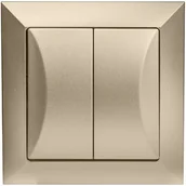 Wyłączniki światła i elektryczne - Timex Opal Łącznik żaluzjowy satyna 141776 - miniaturka - grafika 1