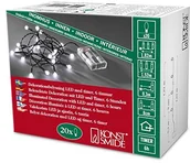 Sprzęt do nurkowania - Konstsmide LED Globe łańcuch świetlny z okrągłymi diody/do użytku wewnątrz pomieszczeń (IP )/VDE/zasilana na baterie: 3 X AA 1.5 V (brak w wyposażeniu)/6H Timer 7318304912077 - miniaturka - grafika 1