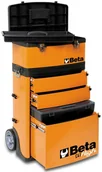 Szafy i regały magazynowe - Beta Tools Beta Tools Skrzynia na narzędzia kółkach C41H/O pomarańczowa 041000002 041000002 - miniaturka - grafika 1