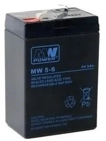 Akumulator żelowy Agm 6V 5Ah Mw do Ups Alarm - Baterie do zasilaczy awaryjnych UPS - miniaturka - grafika 3