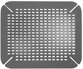 Suszarki do naczyń - InterDesign 59060EU Contour ochronna mata do zlewozmywaka, przezroczysta 59062 - miniaturka - grafika 1