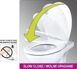 FALA DESKA WC PP-D WOLNOOPADAJĄCA Z WYPINANIEM 75464 - Deski sedesowe - miniaturka - grafika 7