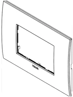 Vimar 3M aluminium 19653.15 - Klawisze i ramki - miniaturka - grafika 2