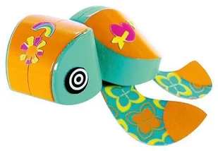 Mattel AmiGami, minifigurka pierścionek Żółw CJG38 - Zabawki kreatywne - miniaturka - grafika 3