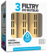 Wkłady filtrujące - Dafi ZESTAW 3 filtry do butelki filtrującej SOFT i SOLID waniliowy - miniaturka - grafika 1