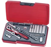 Zestawy narzędziowe - TENG TOOLS TENGTOOLS ZESTAW KLUCZY NASADOWYCH 1/4"" T1435AF 172470205 - miniaturka - grafika 1