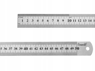 Przymiar Liniowy 300 MM Liniał Linijka Stalowy - Poziomice, łaty, miary - miniaturka - grafika 4