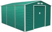 Altany ogrodowe - G21 Domek ogrodowy GAH 1300 - 340 x 382 cm, zielony 63900584 - miniaturka - grafika 1
