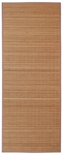vidaXL Mata bambusowa na podłogę, 160x230 cm, brązowa - Dywany - miniaturka - grafika 3