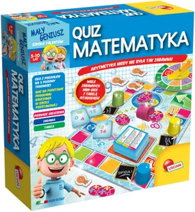 Lisciani Giochi Lisciani, Mały Geniusz, Quiz Matematyka, Gra Edukacyjna - Gry planszowe - miniaturka - grafika 5