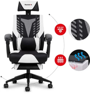 huzaro Fotel Combat 4.2 White - Fotele gamingowe - miniaturka - grafika 13