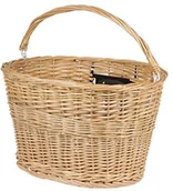 Koszyki rowerowe - M-Wave koszyk na rower z prawdziwego wikliny 431570 - miniaturka - grafika 1