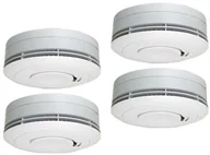 Czujniki czadu, dymu, gazu - Ei Electronics Ei650 czujnik dymu, biały, 4 sztuki - miniaturka - grafika 1
