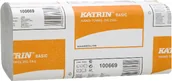 Ręczniki papierowe - Katrin RĘCZNIK SKŁADANY ZZ BASIC KATRIN 100669 100669 - miniaturka - grafika 1