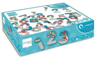 Scratch Europe Magnesy, magnetyczne Cyferki Miasto, Scratch 6181067 - Tablice i flipcharty - miniaturka - grafika 2