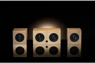 Głośniki i kolumny - Soundgil CUBE ACTIVE Wireless SPEAKER 2.1 złoty - miniaturka - grafika 1