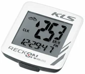 Liczniki rowerowe - Kellys Bezprzewodowy Licznik rowerowy Kelly''s RECKON WL biały - miniaturka - grafika 1