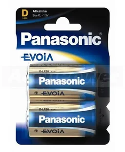 Panasonic 1x2 Evolta Mono D LR 20 LR20EGE/2BP - Baterie i akcesoria - miniaturka - grafika 2