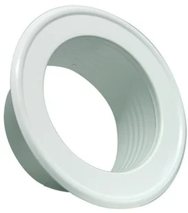 Spiroflex Rozeta, kołnierz przyścienny, maskownica (biała) na kanał 125mm SX-WO125R - Złącza i kolanka wentylacyjne - miniaturka - grafika 3