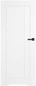 Drzwi wewnętrzne - Drzwi z podcięciem Fado Pełny 60 lewe białe - miniaturka - grafika 1