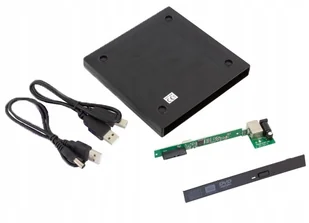 APTEL Obudowa CD/DVD SLIM SATA na USB AK285 - Czytniki kart pamięci - miniaturka - grafika 3