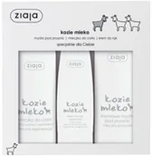 Zestawy kosmetyków damskich - Ziaja Kozie Mleko, zestaw kosmetyków dla kobiet, 3 szt. - miniaturka - grafika 1