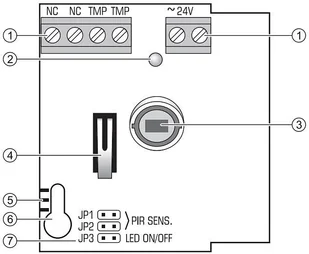 SATEL Czujnik PODCZERWIENI AQUA S - Akcesoria do alarmów - miniaturka - grafika 7