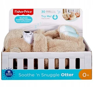 Fisher Price Wydra usypianka-przytulanka FXC66 - Szumiące zabawki - miniaturka - grafika 24