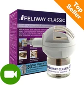 Suplementy i witaminy dla kotów - Feliway dyfuzor z feromonem F3 - 3 flakoniki 48 ml (bez dyfuzora) - miniaturka - grafika 1