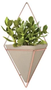 Umbra Doniczka ścienna Trigg L beżowa 470752-633 - Donice - miniaturka - grafika 10