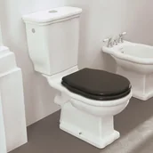 Miski WC - Art Ceram Hermitage stojąca 36x71cm biała HEV0080100 - miniaturka - grafika 1