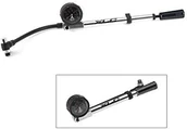 Akcesoria rowerowe - XLC 2501956610 pompa Suspension, czarna, 10 x 3 x 3 cm 2501956610 - miniaturka - grafika 1