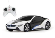 Zabawki zdalnie sterowane - Jamara BMW I8 1:24 white 27Mhz - miniaturka - grafika 1
