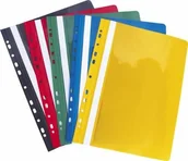 Teczki i skoroszyty - Starpak Skoroszyt twardy wpinany biały 10szt - miniaturka - grafika 1