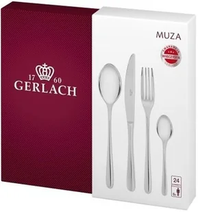 Gerlach Zestaw sztućców 24 szt pudełko Muza NK 49 Połysk - Zestawy sztućców - miniaturka - grafika 4