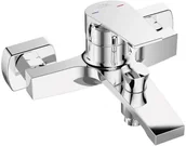 Baterie wannowe i prysznicowe - Laveo Deza wannowa natynkowa chrom BAD010D - miniaturka - grafika 1