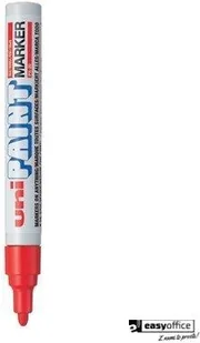 Uni BALL Mitsubishi Pencil Marker olejowy PX-20 CZERWONY (końcówka okrągła 2.2 - 2.8 mm) - Markery permanentne - miniaturka - grafika 2